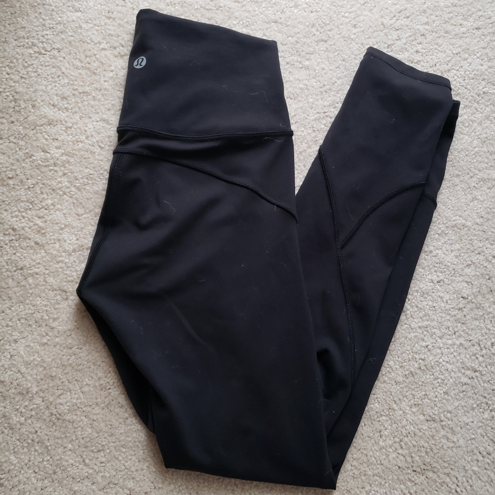 Lululemon Black Workout Yoga Tight Size 2